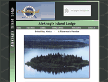 Tablet Screenshot of islandlodgefishing.com